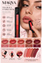 Matryoshka Lipstick Pen Model 5-Piece Nested Lipstick Set – 5 Different Colors in One Product Portable Lip Makeup - 2