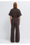Brown Wide Leg Pants 1011200-71603 - 5