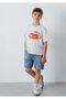 Fuel the fire printed t-shirt off white