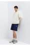 Mj Printed Navy Blue Shorts 0410337-70497 - 3