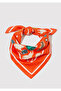 Cat Printed Orange Bandana 1913765-82676 - 2