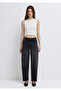 Tiya Iconic Anthracite Jean Trousers 1018900-A3056 - 4