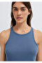 Halter Neck Tank Top Fitted / Body-Fitting Cut 1613912-70736 - 7