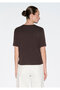 Brown Basic Interlock T-Shirt Semi Slim Fit 1613588-71603 - 4