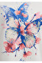 Kelebek Printed Ecru T-Shirt Regular Fit / Normal Cut 1613718-80194 - 7
