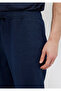 Navy Blue Linen Trousers 0010577-80872 - 6