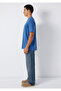 Pocket Detailed Basic T-Shirt Loose Fit / Comfortable Cut 066248-70719 - 4