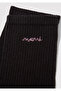 Logo Embroidered Black Socks 1913235-29871 - 2