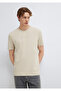 Logo Printed Beige T-Shirt Regular Fit / Normal Cut 0613305-70322 - 2