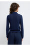 Navy Blue Knitwear Polo 1710849-70492 - 6