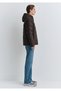 Hooded Brown Inflatable Coat 0110652-70219 - 7