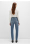 Cindy Classic Denim Shaded Indigo Blue Jean Pants 100277-90498 - 5