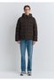 Hooded Brown Inflatable Coat 0110652-70219 - 5