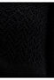 Lace-Up Black Knitwear Top 1710758-900 - 7