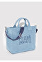 Logo Denim Tote Bag 1913377-82770 - 4