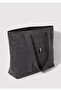 Cat Embroidered Anthracite Denim Bag 1913284-22864 - 3