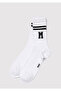 Logo Detailed White Socks 0911108-20843