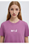 Printed Purple T-Shirt Regular Fit 1612241 -70987 - 6