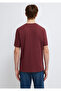 Logo Printed Claret Red T-Shirt Regular Fit / Regular Fit 0611714 -70396 - 5