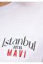 White Logo Printed Loose Cut T-Shirt -1612843-620 - 6
