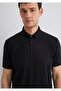 Black Polo T-Shirt Regular Fit / Regular Fit 0612011 -900 - 6