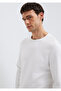 White Slim Fit Long Sleeve T-Shirt -064622-20454 - 2