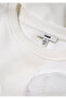 Crew Neck White Basic Sweatshirt 1610198-70057 - 7