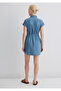 Barbara Gold Classic Open Jean Dress 130548 -26176 - 6