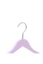 Wooden Ksç 0-3 Years Old 26cm Baby-Child Hanger Lila Color 12 Pieces - 5
