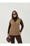 Cebi Butterfly Stone Steel Knit Classic Tricot Vest - 3
