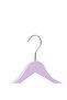 Wooden Ksç 0-3 Years Old Baby-Child Hanger Lilac Color 6 Pieces - 4