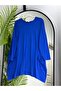 Plus Size A-Line Cotton Lycra Combed Cotton Tunic with Pocket Detail - 2
