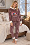 Velvet Rainbow Women's Pajama Set – Dusty Rose - 2