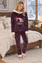 Velvet Rainbow Women's Pajama Set – Lilac - 2