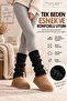 Original Premium Leg Warmer Acrylic Knit Warm Thick Soft Ribbed Texture Leg Ankle Warmer Fully Compatible with Boots Below the Knee Special Design Winter Leggings |   Compatible with All Foot Sizes - 5