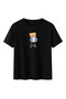Premium Digital Printed Casual T-Shirt with Teddy Bear Design (All Colors) - 2