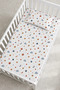 Felice 100% Cotton 3D Digital Printed Star Pattern Baby Bed Sheet Set - 2