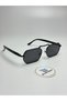 EŞREF TEK MODEL SUNGLASSES BLACK TEMPLE - BLACK LENS - UV400 PROTECTION - SIZE 55 - 4
