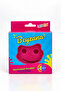 Smiling Face Dish and Cleaning Sponge Soft Hard Structure Softens When Exposed to Heat - Pink - 2