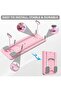 5 in 1 Pilates Board, Pilates Reformer with Timer and Phone Holder, Foldable Pilates Machine and Equipment for Home Use and Gym Workout - 6