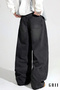 Smoked Washed Baggy Jeans - 5