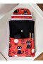 Black Cats Patterned Book Cover Stylish and Book Protective Cover with Pocket Gift 19X25 cm - 3