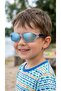 Blue Oval Mirrored Children's Sunglasses
