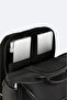 Black Functional Backpack with Laptop Compartment - 8