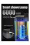 Portable Camping Shower Pump, 6000mAh Battery with LED Temp Display & 5L Water Bag - 2