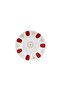 Porcelain Acem 6-Piece Tea Plate Set - 5
