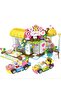 443-Piece Cafe Building Block Set with 3 Characters, Creative Toy Gift for Kids - 5