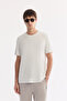 Men's Light Gray Elastic Waist Lace-Up Easy-Iron Interlock Regular Fit Sweatpants A61Y3408 - 7