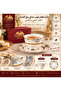 Shiny gold and silver tea cup and saucer set - 2