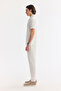 Men's Ecru Apaj Collar Easy-Iron Regular Fit T-Shirt A61Y1083 - 3